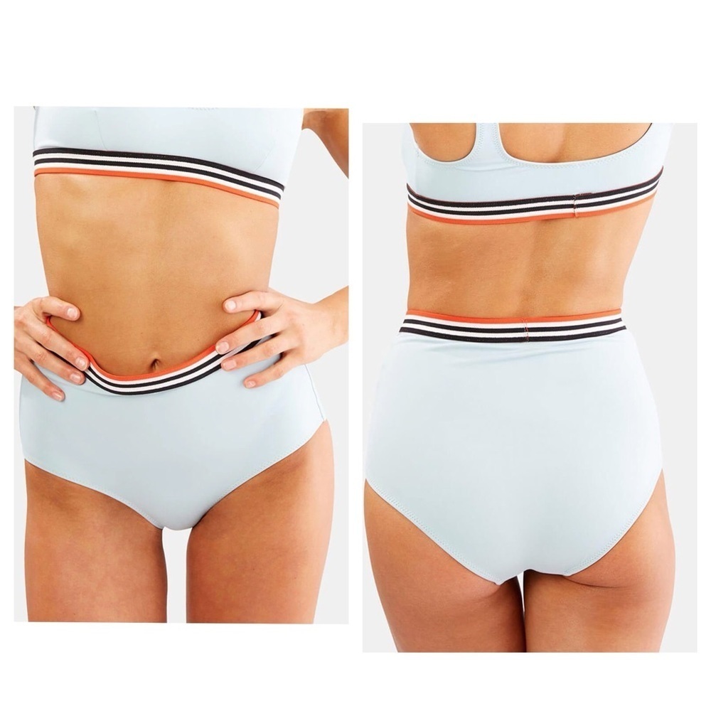Solid & Striped
The Katie High Waist Bottoms Sky (633)